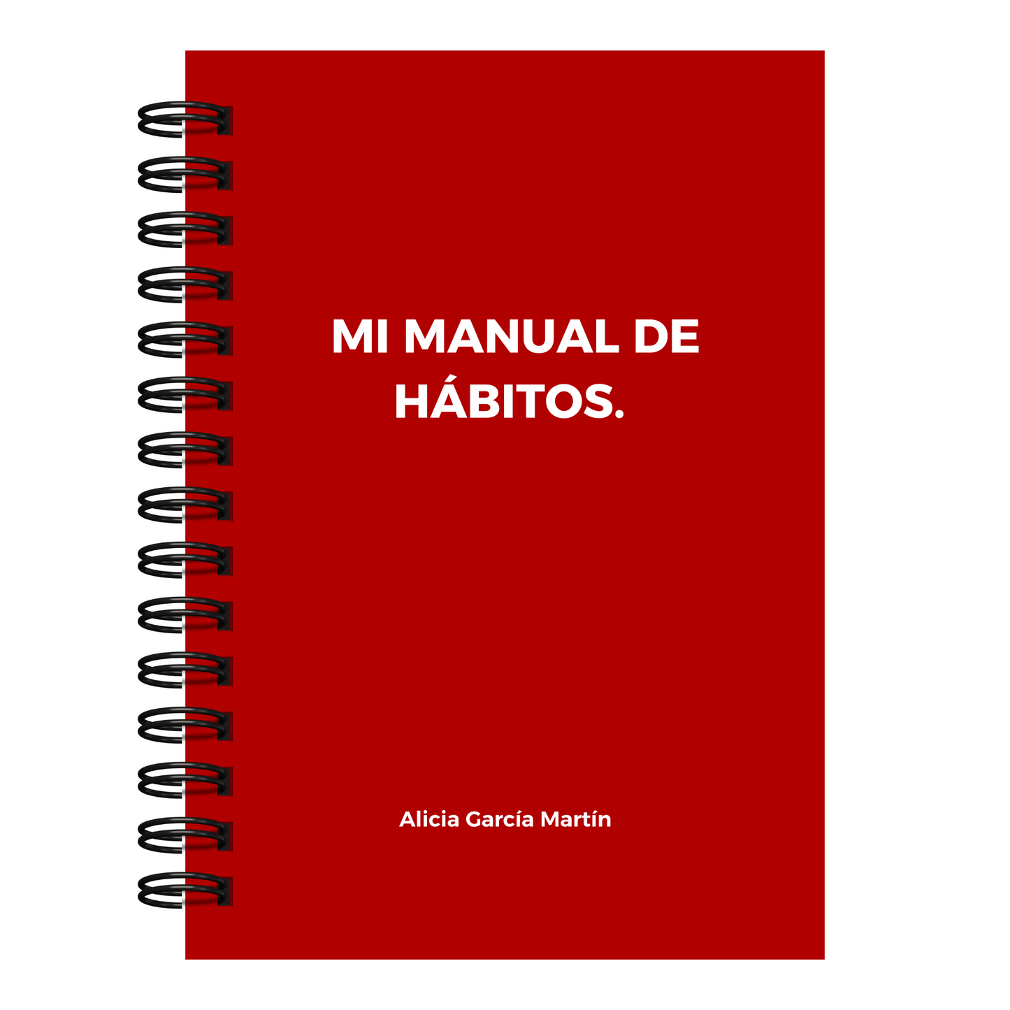 Cuaderno de hábitos "1 hábito"